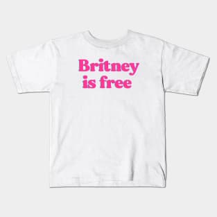 Britney is Free Kids T-Shirt